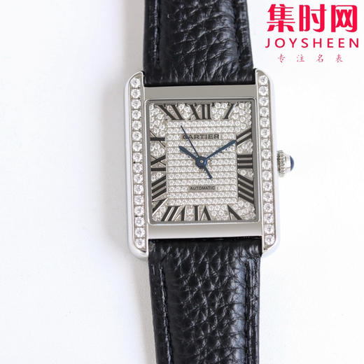 卡地亚 CARTIER  坦克系列 女士机械腕表 机芯精准耐用 商品图2