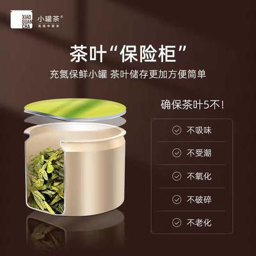 小罐茶金罐10罐装安吉白绿茶40克/盒 商品图3
