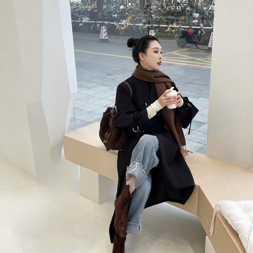 PIANAI冷小姐#  百搭D字扣风衣 商品图2