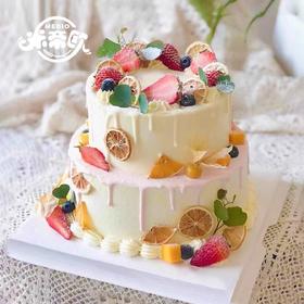 【实力甄选】双层水果蛋糕