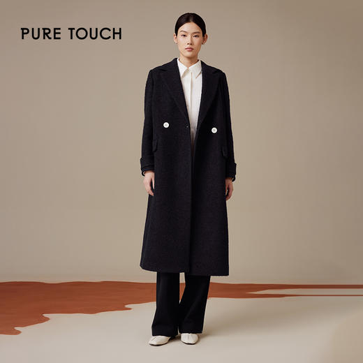 pure touch女士绵羊毛大衣1355244409 商品图1