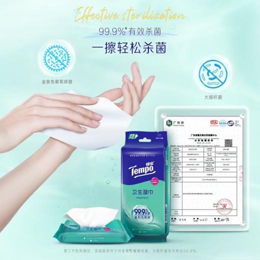 【积分兑换】得宝（Tempo）迷你湿巾8片/包*6包/提*5提便携清洁纸巾户外好物 商品图5