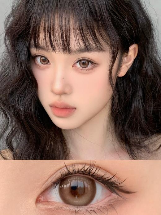 ticcmay 黄油奶霜 棕/深海泡泡 黑灰 14.5mm 年抛 含硅水凝胶 商品图4