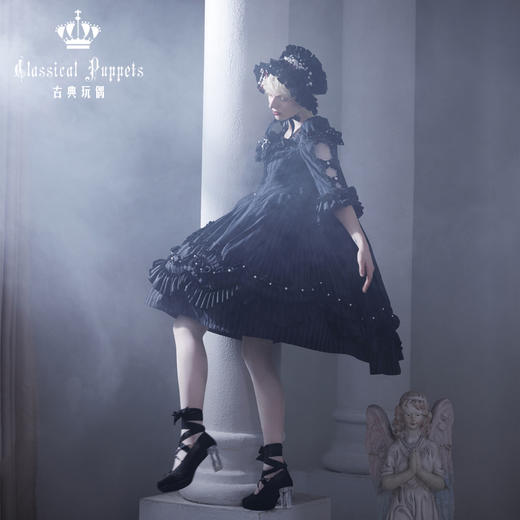 【全款预售】条纹格命 断头玛丽 古典玩偶 Lolita【2025年6月30日起发货】 商品图2