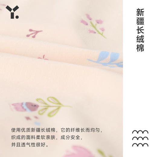 幼岚「Buka裤」儿童棉氨内裤2023秋季新款女童不卡PP三角裤3件装ZY 商品图4