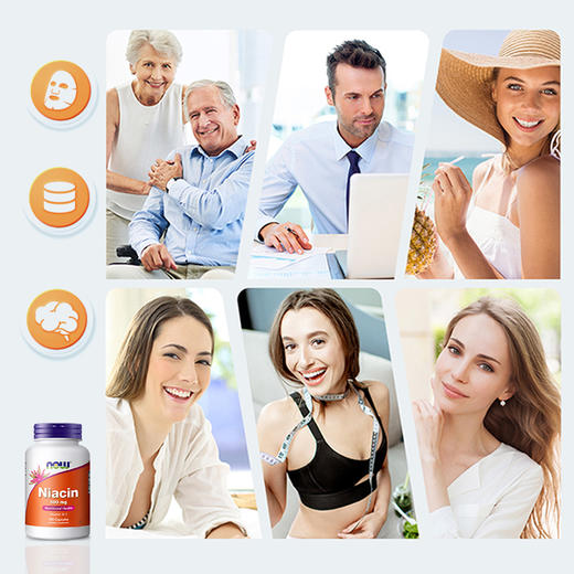 【NOW】美国 诺奥 烟酸胶囊100粒/瓶 商品图2