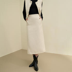 复古优雅小香风流苏半身裙女早春气质高级感半裙V3842701