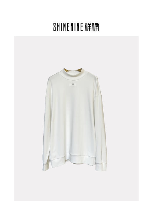 E33081166中领长袖T恤 商品图0