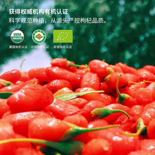 【有机】早康有机枸杞500g 商品图3