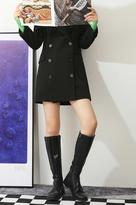 ESTELLICA 黑色高级长西装外套 9832 商品图2