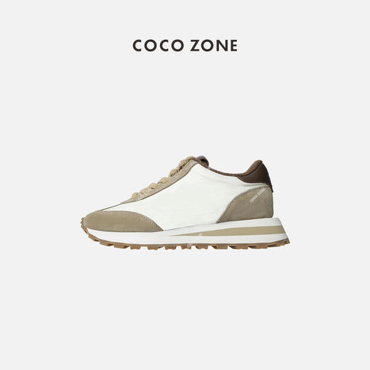 COCO ZON2024百搭阿甘运动鞋内里磨毛复古厚底休闲鞋23C30654 商品图0