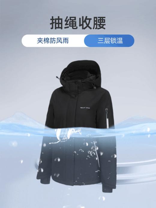 4楼MOLYVIVI抽绳软壳棉服MLLJ23205 吊牌价559 折后447 商品图3