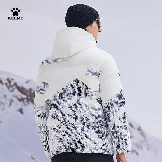 卡尔美2024新款男士连帽羽绒服 商品图2