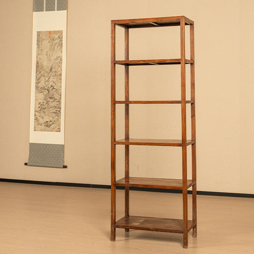 清 红木全敞式五层架格 商品图1