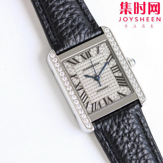 卡地亚 CARTIER  坦克系列 女士机械腕表 机芯精准耐用 商品图3