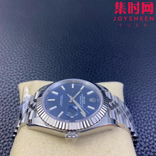 C厂劳力士日志型41mm 蓝色盘 3235机 五珠链 904L钢 男士腕表 商品图4