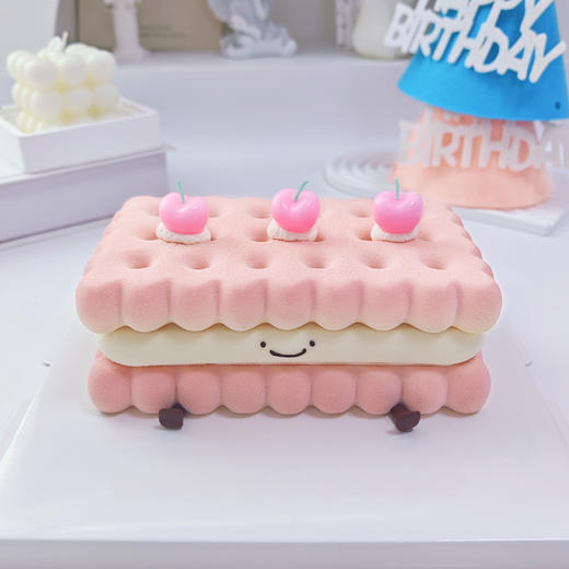 小樱桃EMOJI方形蛋糕 | 糕匠 商品图4