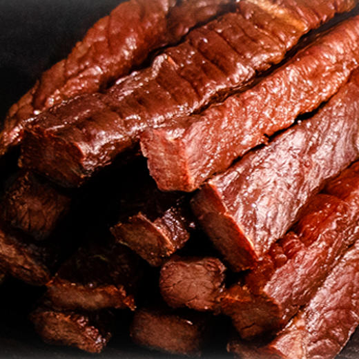 【蒙坤牧场】风干牛肉干 原味 100g/袋 商品图2