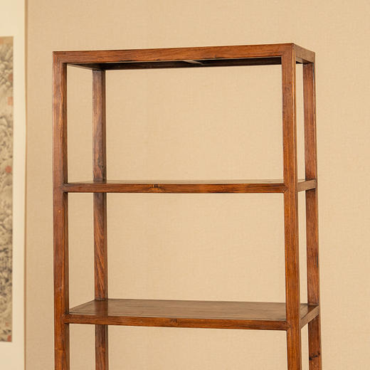 清 红木全敞式五层架格 商品图2