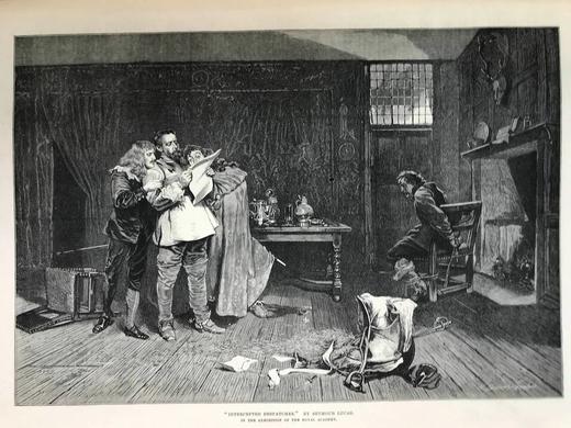 41*29cm！1877年下半年 伦敦新闻画报 数百幅版画插图 真皮精装8开 商品图11