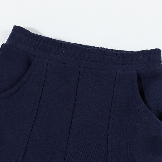 贝贝怡卫衣套装春秋新款女童条纹卫衣喇叭长裤两件套ZB3DT090 商品图6