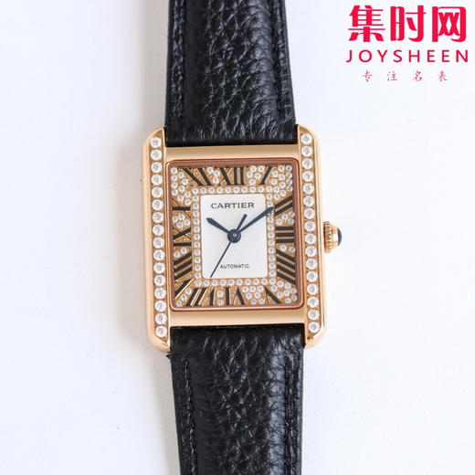 卡地亚 CARTIER  坦克系列 女士机械腕表 机芯精准耐用 商品图3