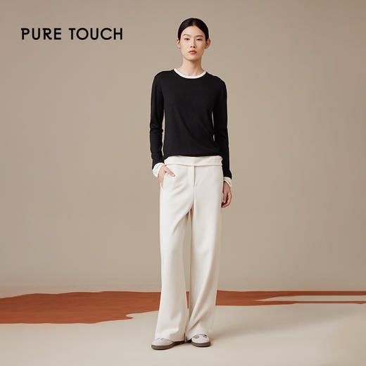 pure touch女士针织薄款打底衫1302244426 商品图1