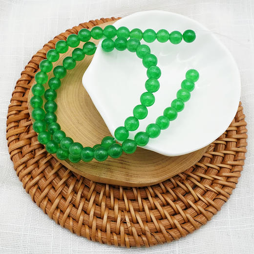 绿玉髓6mm珠料意卡米诺手串念珠单颗珠子散珠半成品 商品图8