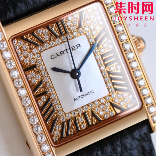 卡地亚 CARTIER  坦克系列 女士机械腕表 机芯精准耐用 商品图5