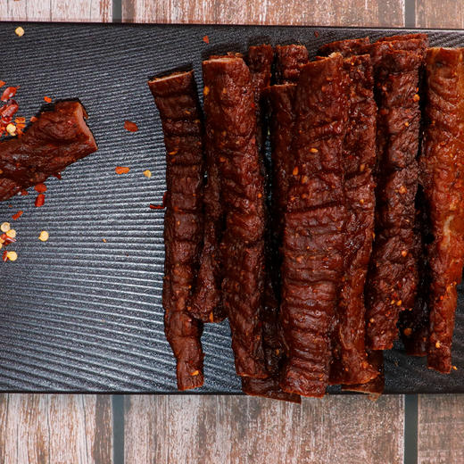 【蒙坤牧场】风干牛肉干 香辣味 100g/袋 商品图1