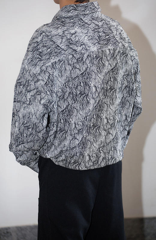 330425199石纹肌理衬衫外套 商品图4