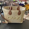 gucci草编菜篮子（送原装红色礼品袋） 商品缩略图0