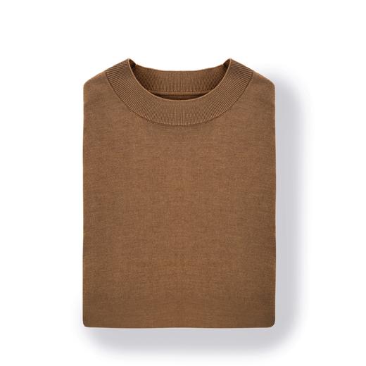 Carta Moneta 140支塔斯马尼亚羊毛半高圆领针织衫「4色可选」 商品图5