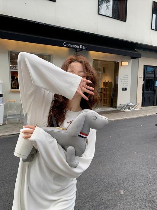 🥰【高克重！张贝贝同款双面澳绒磨毛T恤】💥秋冬续命打底！⚠️330G双面澳绒面料❗️ 😎整件衣服将近一斤！🌸🌸Duang Duang 商品图1