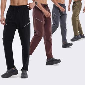 跃牌【跃LEAP-ACTIVE】系列 户外登山运动长裤防水男款休闲跑步健身九分裤L42131