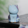 神钧宝瓷 钧釉窑变招财猫茶宠摆件 商品缩略图2