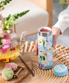 JOYYE陶花缘保温杯繁花璀璨-200ML-6723