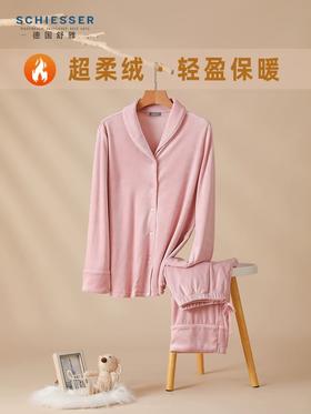 【超柔绒】SCHIESSER德国舒雅超柔绒面料女士家居套装31/21446H