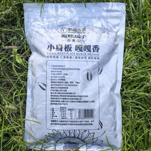 【板牙风物】鹦鹉传奇原味瓜子4袋装 | 363品种、粒粒饱满、口感醇脆、性价比高 商品图2