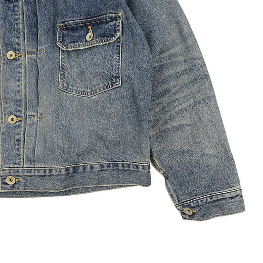 DAIRIKU 2pkt Vintage Denim Jacket 复古洗水牛仔夹克外套 商品图3