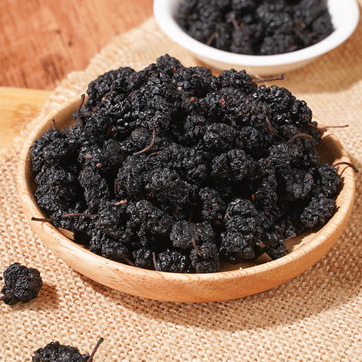 【19.9抢20包！手工严选黑桑葚】颗颗甄选优质饱满多汁，纯净件看，自然风干锁住营养，保留桑葚最纯粹的风味，休闲下午茶零食小吃L 商品图2