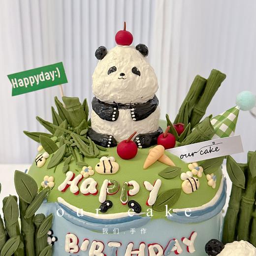 熊猫卡通蛋糕-低糖处理无添加 商品图3