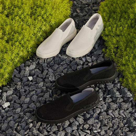 商业大佬 明星都爱穿！！【一字鞋/自在鞋】良士善行新中式老北京布鞋 男士透气网面软底一脚蹬男鞋 商品图7