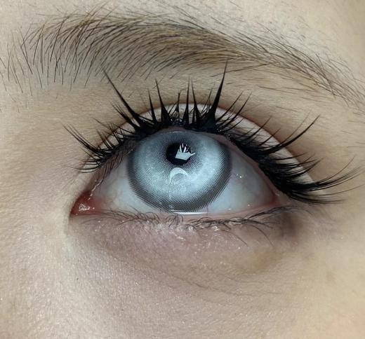 Recolook半年抛美瞳 锦鲤白银 14.5mm 商品图0