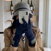 【YW】无忧购韩系ins学院风80%羊毛触屏露指针织毛线手套（截单后7天发货) 商品缩略图2