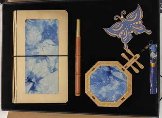 蜡染八角月琴蓝牙音箱 商品图0