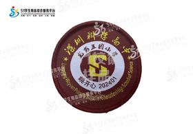 定制深圳科学高中龙岗五园小学校徽定做礼服布标姓名贴缝制包邮51
