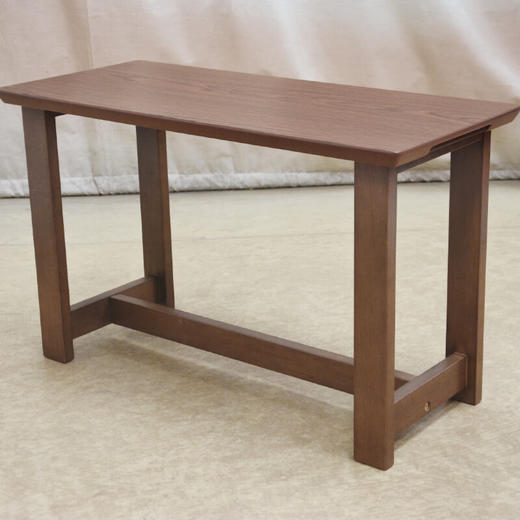 【家具】伸缩餐桌 罗比亚 白色/中棕色 商品图4