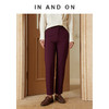54613 IN AND ON 城市节奏  高弹柔软舒适脚口开衩直筒裤 商品缩略图7