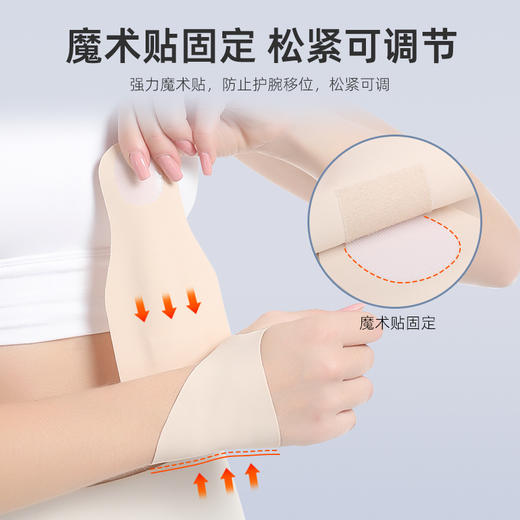 羽毛球网球防扭伤护腕套腱鞘腕关节固定加压护手女运动轻薄护手腕 商品图2